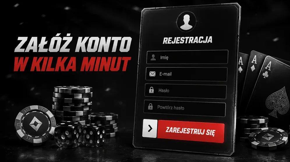 formularz rejestracji konta kasyna online