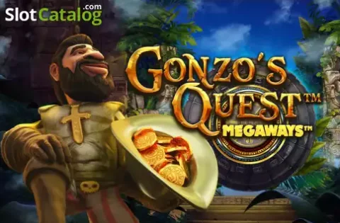 Gonzo's Quest, dżungla, lawina bloków